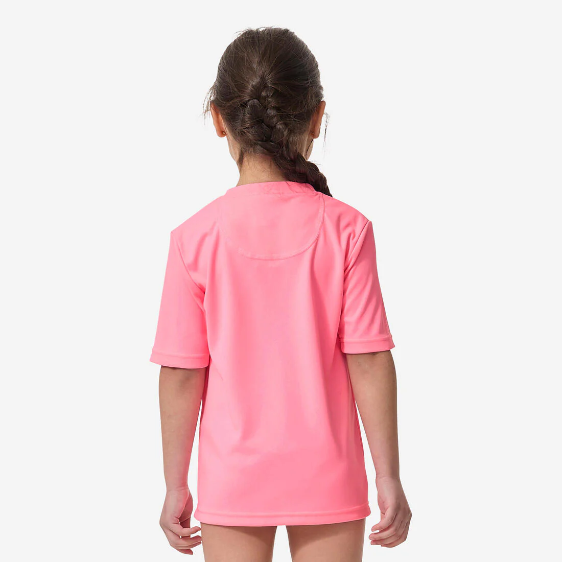 Polera UV niños manga corta celeste - Image 6