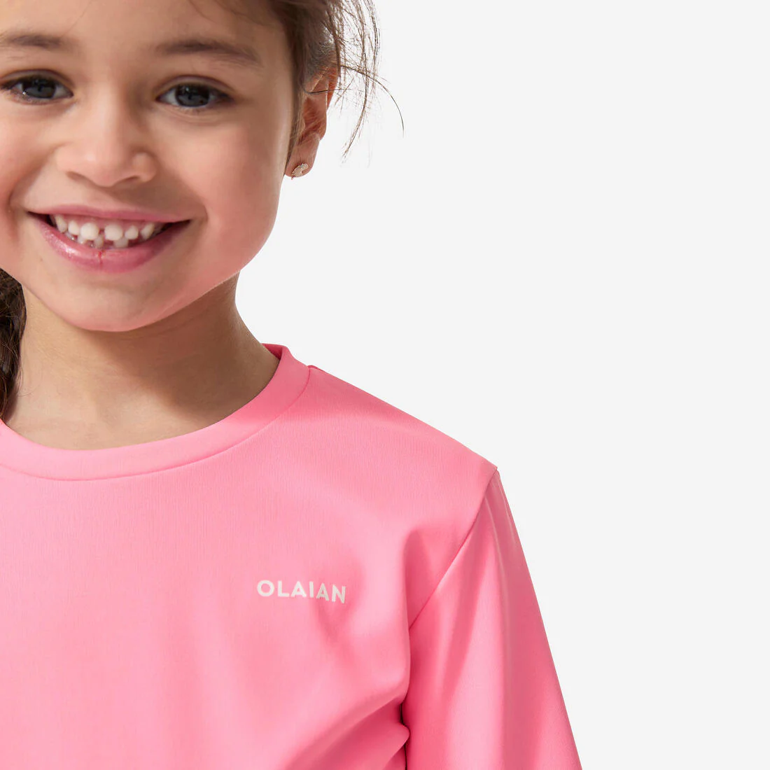 Polera UV niños manga corta celeste - Image 8
