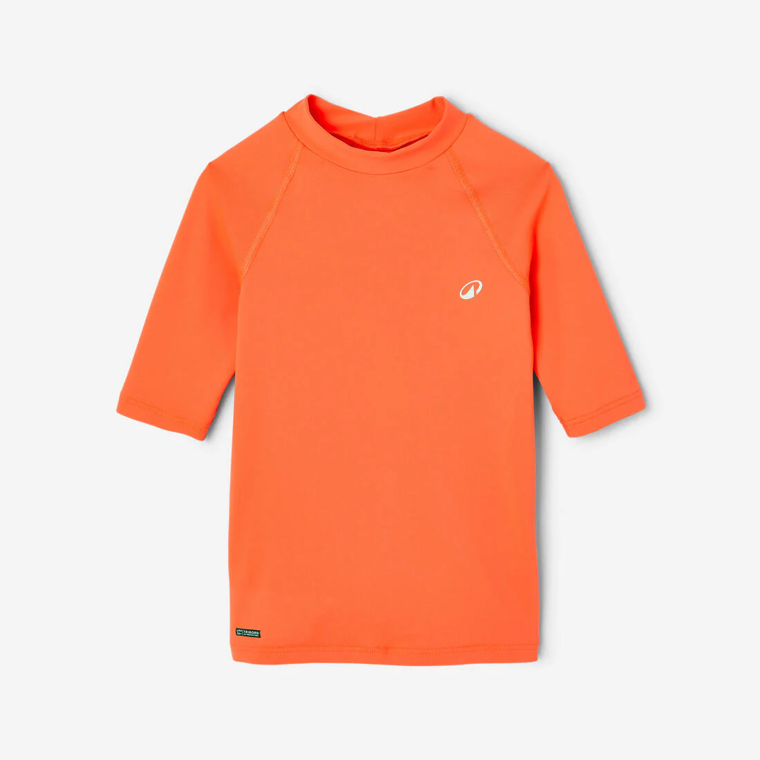Polera UV niños manga corta rosado coral - Image 12