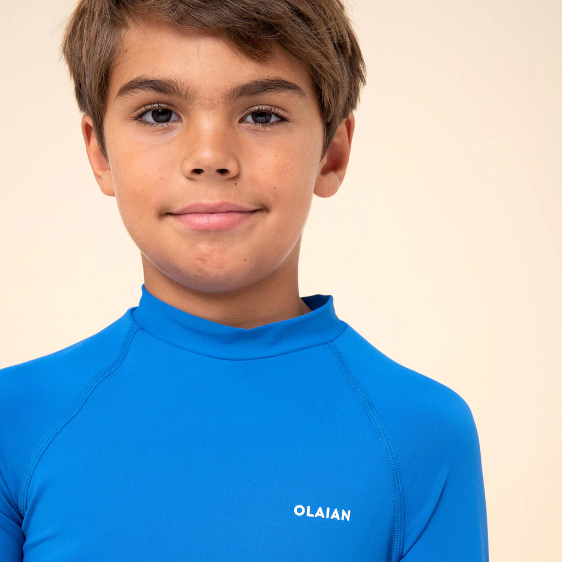 Polera UV niños manga larga surf azul - Image 3