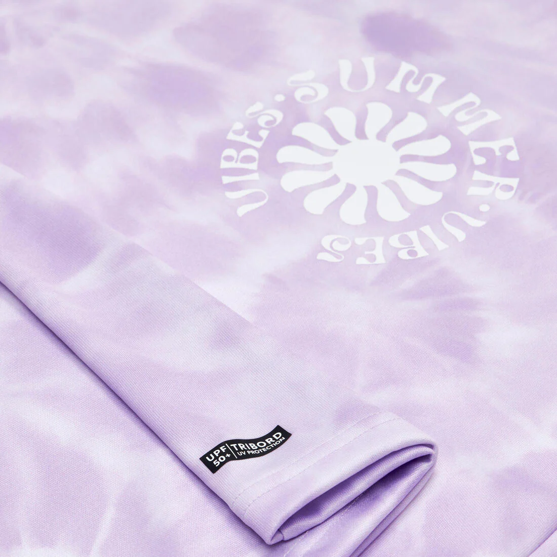 Polera UV niños manga larga surf morado blanco parma - Image 10