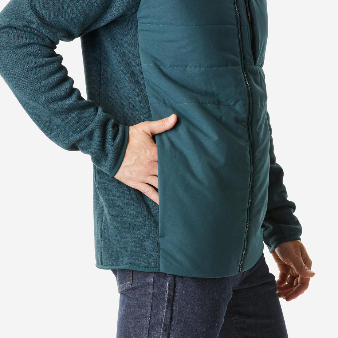 POLERÓN DE SENDERISMO HOMBRE NH500 HYBRIDE - Image 6