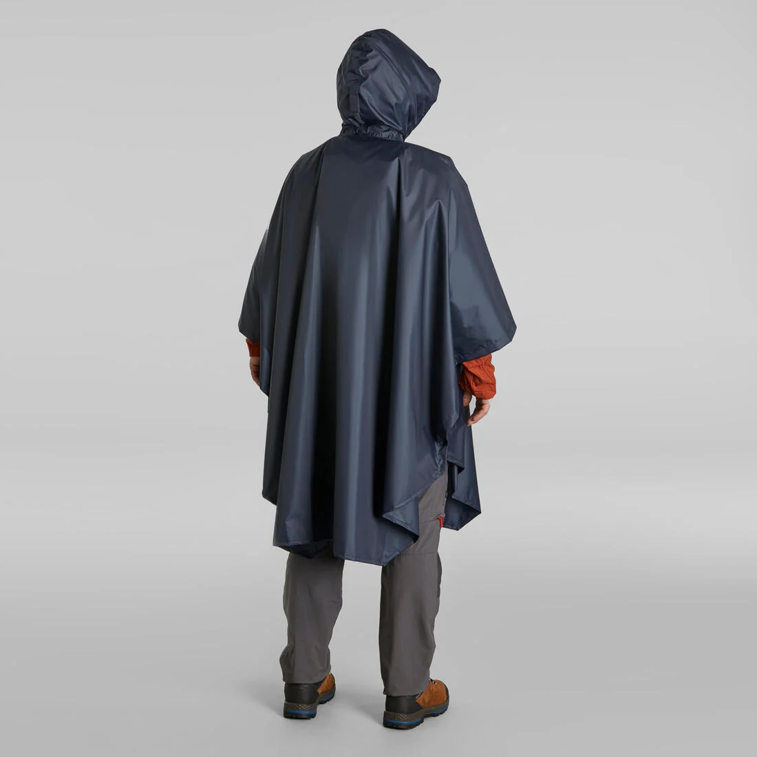 PONCHO IMPERMEABLE DE SENDERISMO FORCLAZ MT 100 AZUL 30L - Image 5