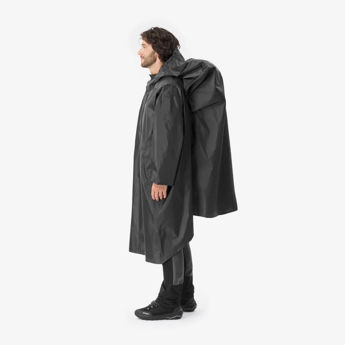 Poncho impermeable de senderismo - MT500 - 60L - negro - Image 5