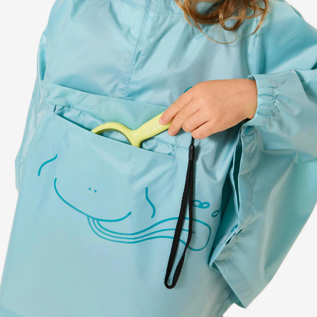 PONCHO IMPERMEABLE DE SENDERISMO NIÑOS MH100 KID - Image 17