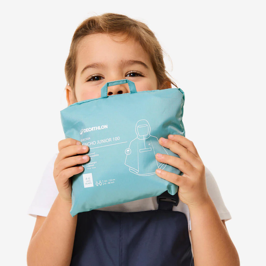 PONCHO IMPERMEABLE DE SENDERISMO NIÑOS MH100 KID - Image 19