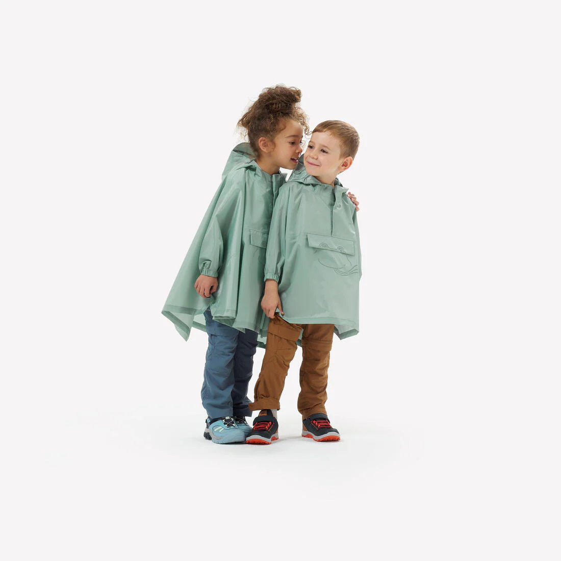 PONCHO IMPERMEABLE DE SENDERISMO NIÑOS MH100 KID - Image 21