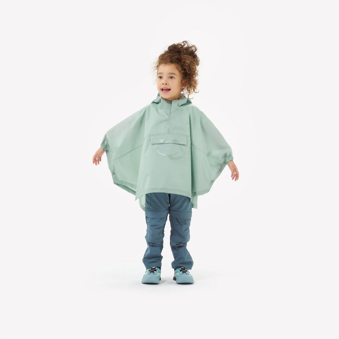 PONCHO IMPERMEABLE DE SENDERISMO NIÑOS MH100 KID - Image 23