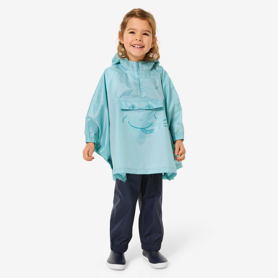 PONCHO IMPERMEABLE DE SENDERISMO NIÑOS MH100 KID - Image 8