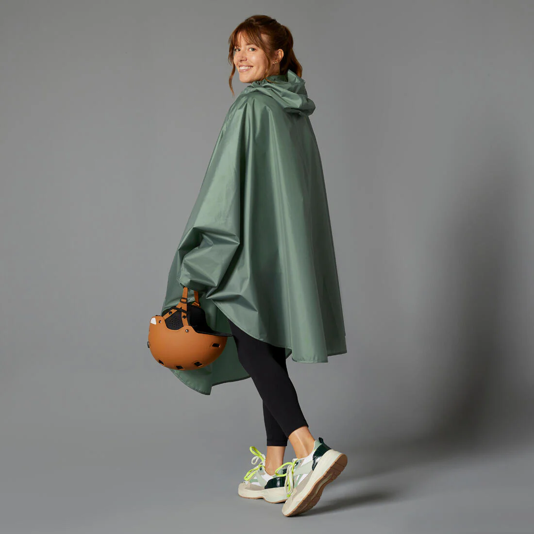 PONCHO IMPERMEABLE BICICLETA CIUDAD 100 - Image 16