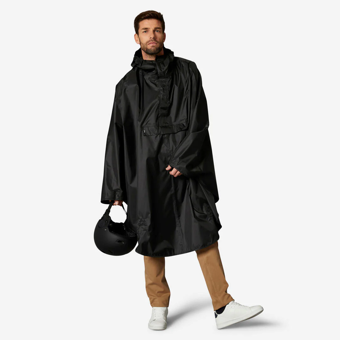PONCHO IMPERMEABLE BICICLETA CIUDAD 100 - Image 2