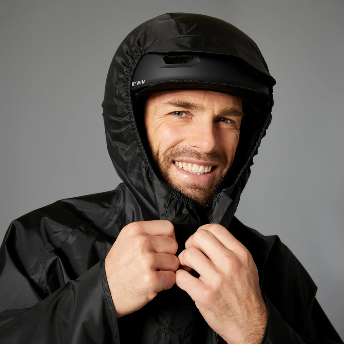 PONCHO IMPERMEABLE BICICLETA CIUDAD 100 - Image 8