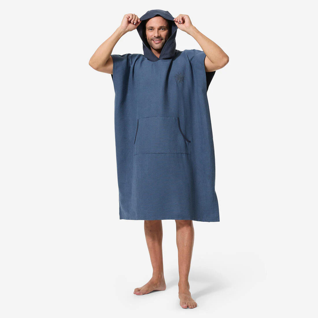 PONCHO MICROFIBRA SURF 150 AZUL - Image 3