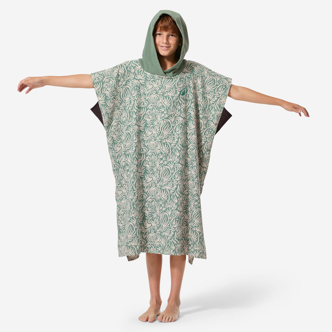 PONCHO SURF 550 JUNGLE NIÑOS 135-160 CM - Image 11