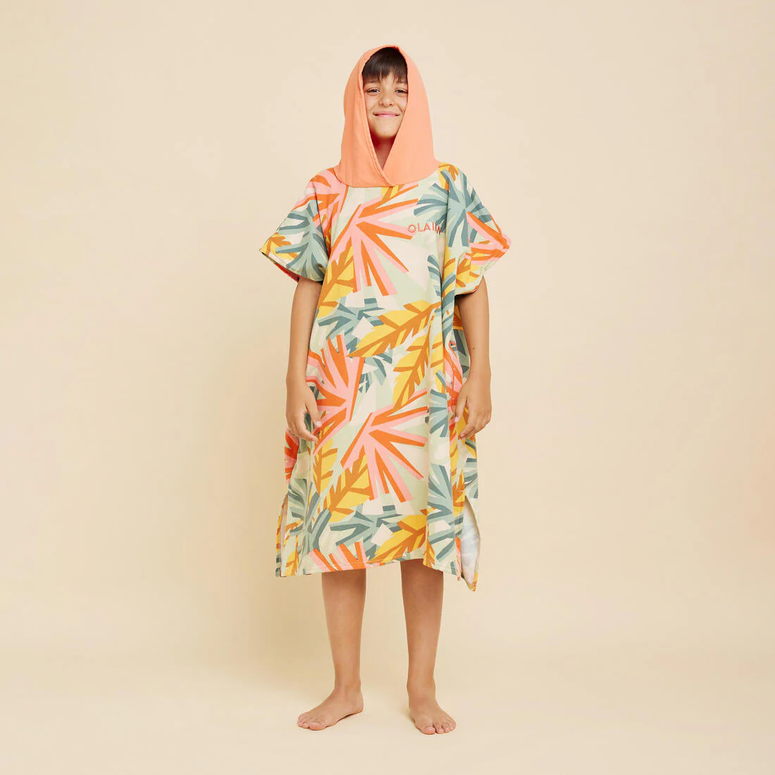 PONCHO SURF 550 JUNGLE NIÑOS 135-160 CM - Image 9