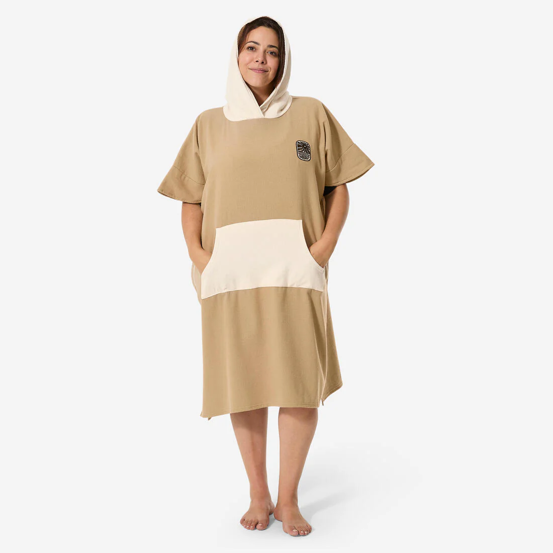 Poncho toalla adulto de algodón surf arena - Image 2