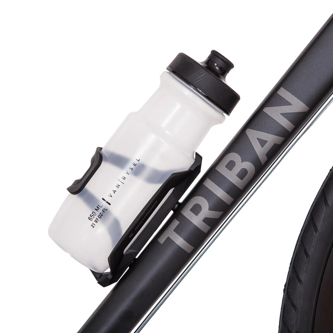 PORTA BOTELLALATERAL DE CICLISMO NEGRO - Image 6