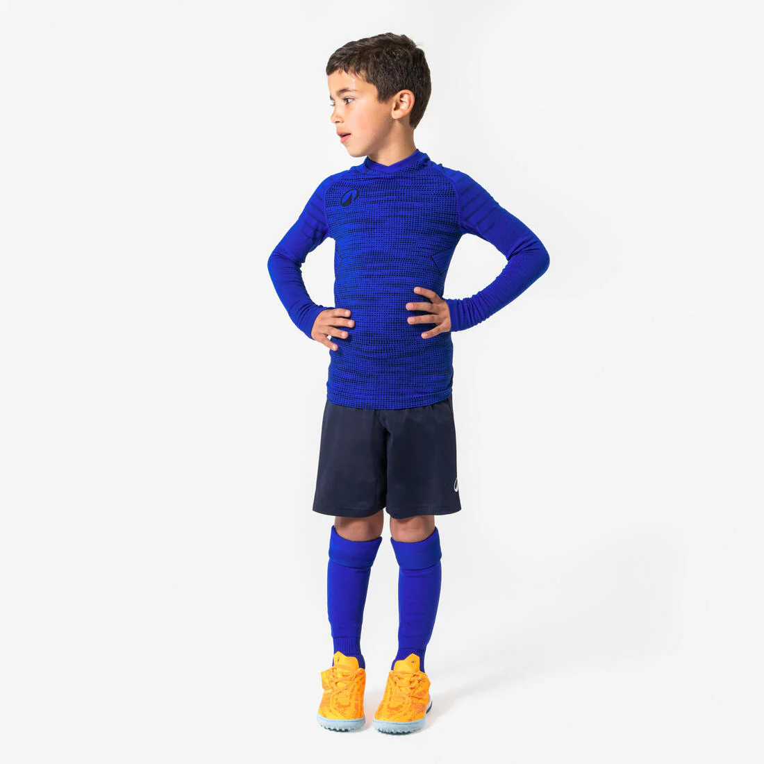 PRIMERA CAPA FÚTBOL CUELLO ALTO MANGA LARGA NIÑO KEEPDRY 500 - Image 28