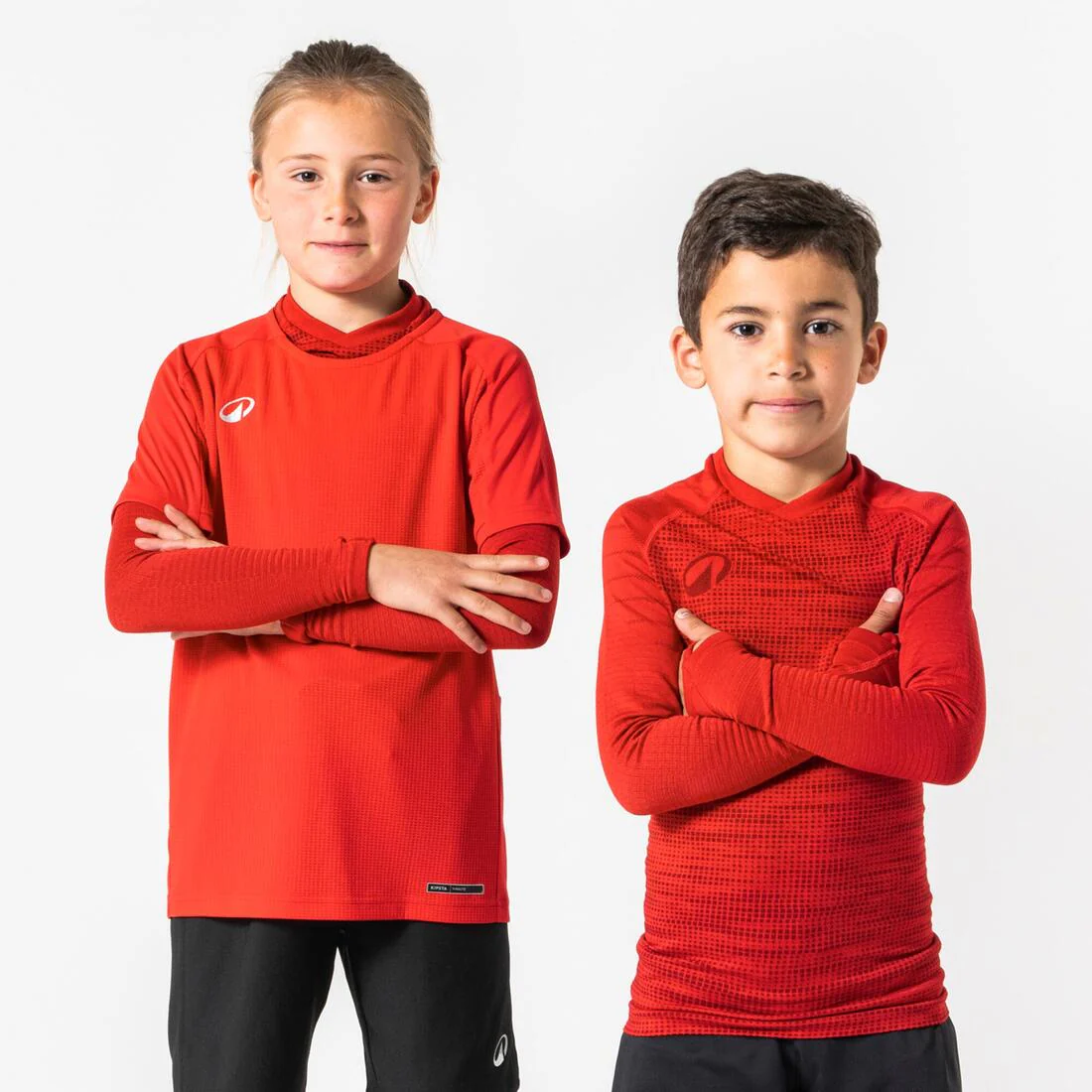 PRIMERA CAPA FÚTBOL CUELLO ALTO MANGA LARGA NIÑO KEEPDRY 500 - Image 3