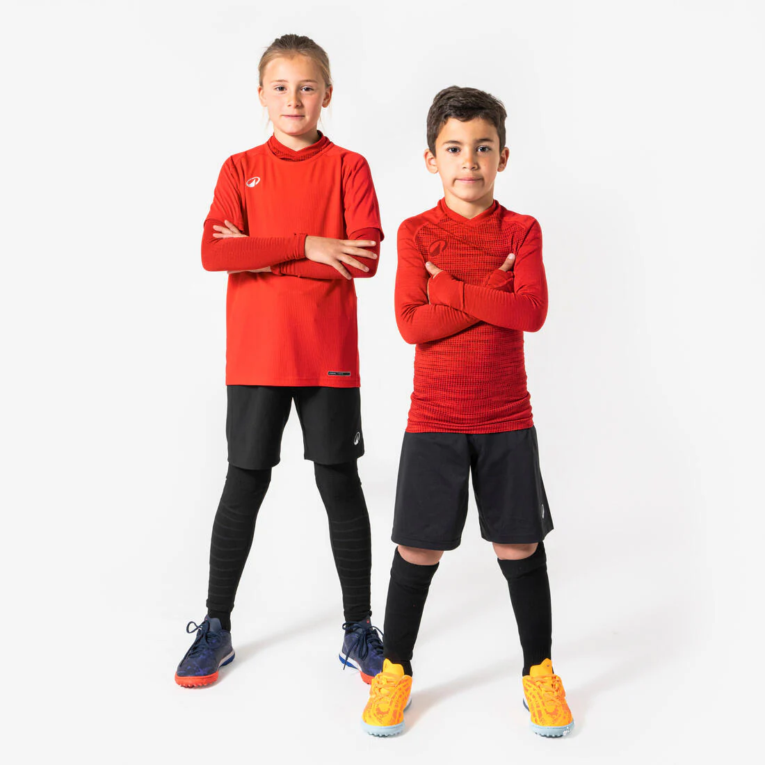 PRIMERA CAPA FÚTBOL CUELLO ALTO MANGA LARGA NIÑO KEEPDRY 500 - Image 33