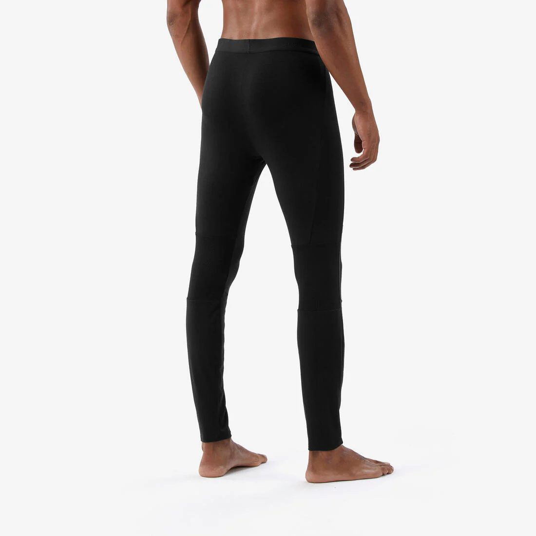 PRIMERA CAPA INFERIOR TREKKING HOMBRE LANA MERINO TREK500 NEGRO - Image 4