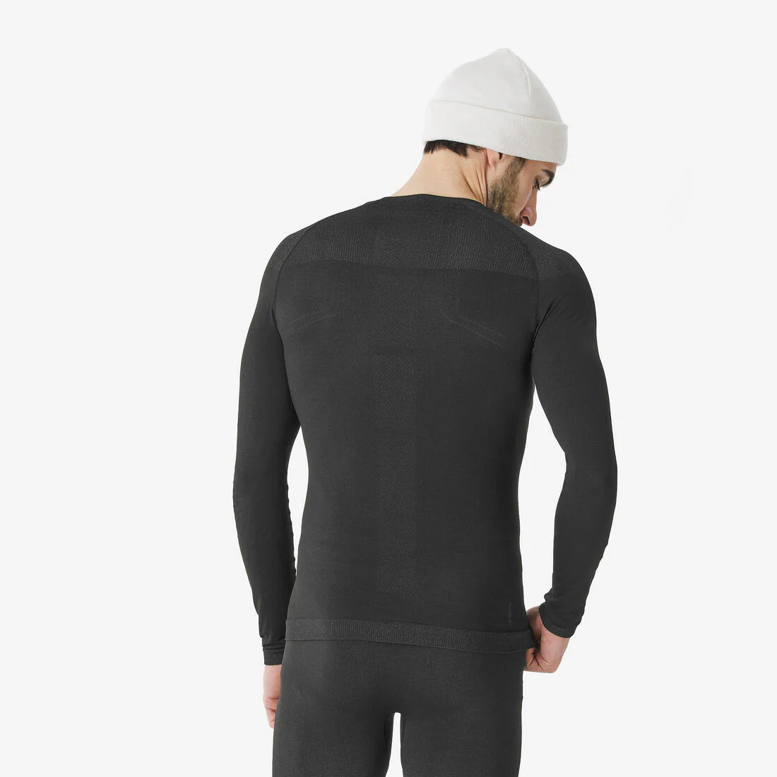 Primera capa superior nieve hombre negro - BL500 sin costuras - Image 3