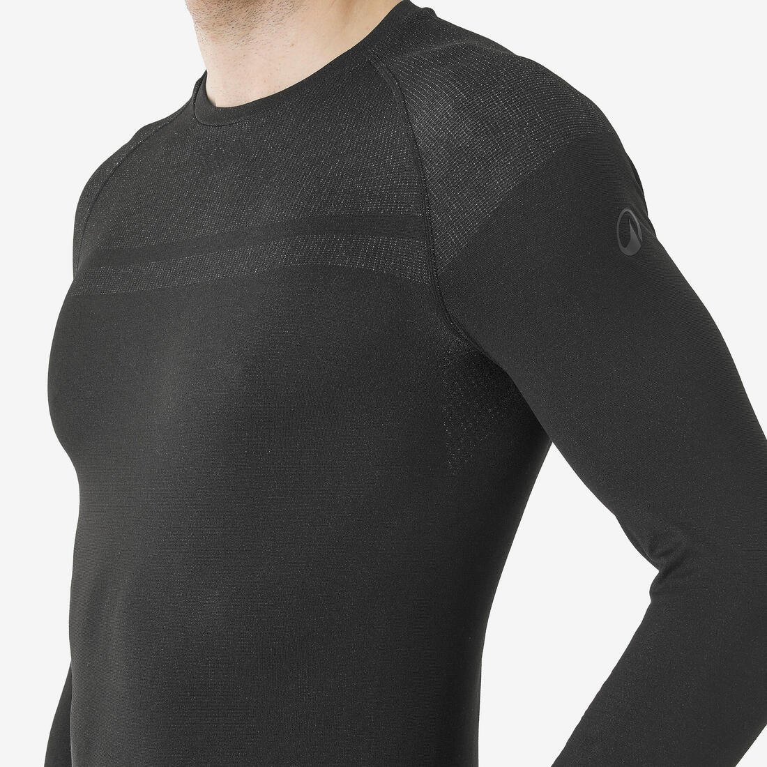 Primera capa superior nieve hombre negro - BL500 sin costuras - Image 5
