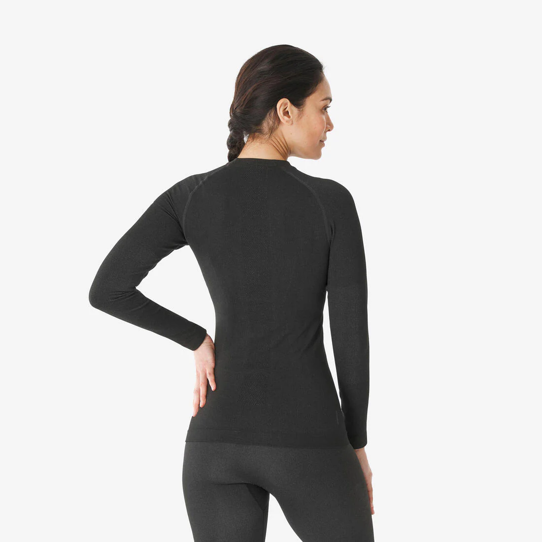 Primera capa superior nieve mujer celeste - BL500 sin costuras - Image 12