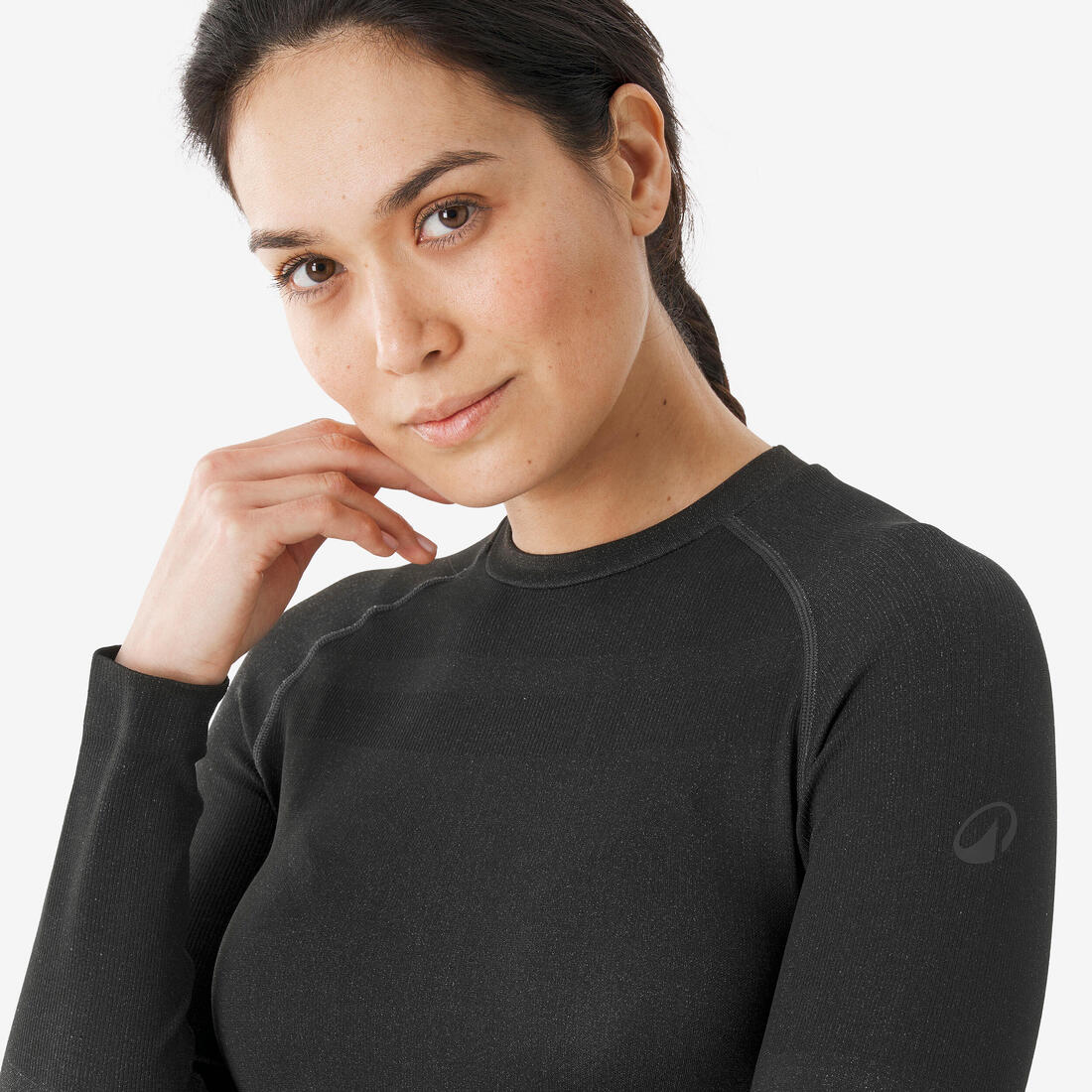 Primera capa superior nieve mujer celeste - BL500 sin costuras - Image 17