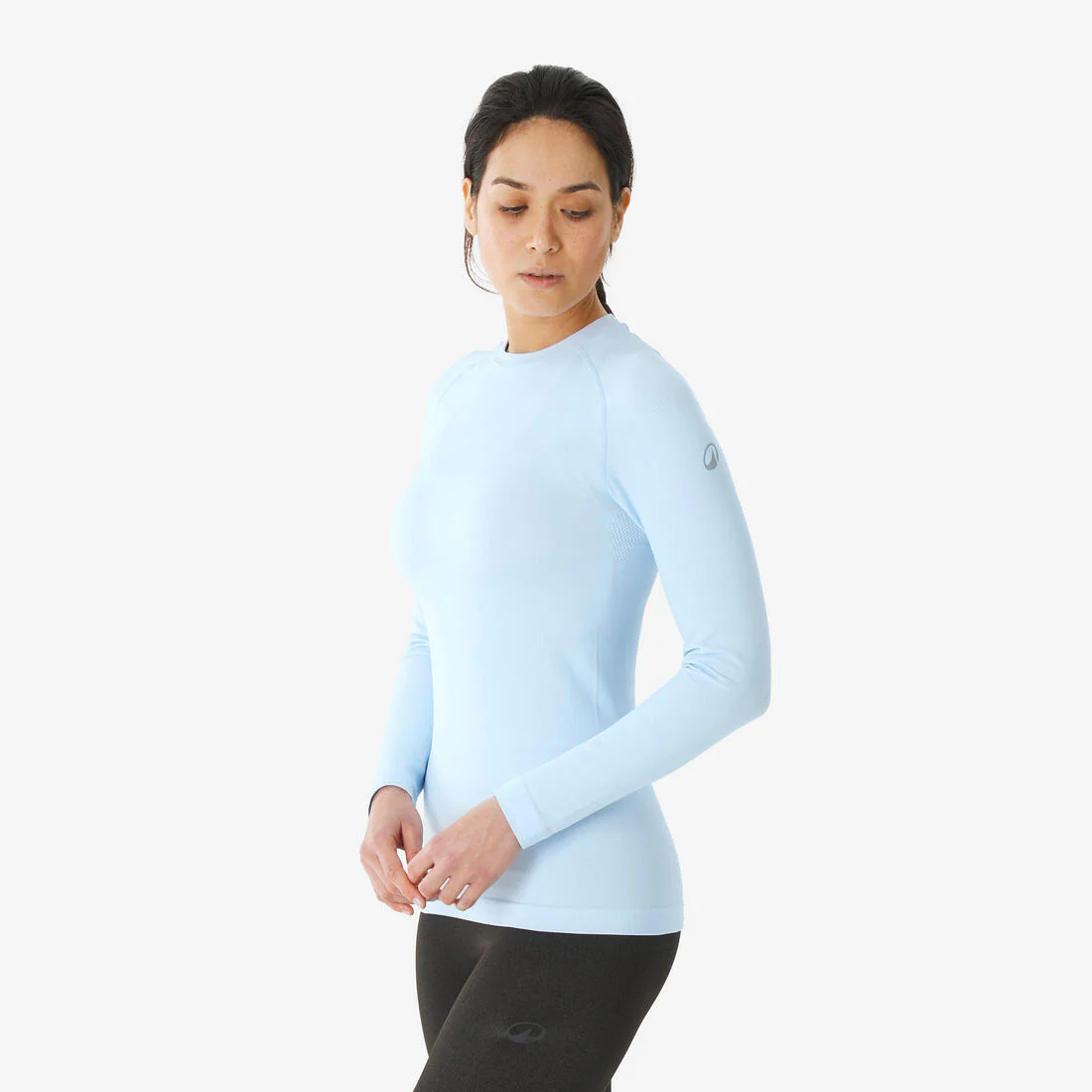 Primera capa superior nieve mujer celeste - BL500 sin costuras - Image 7