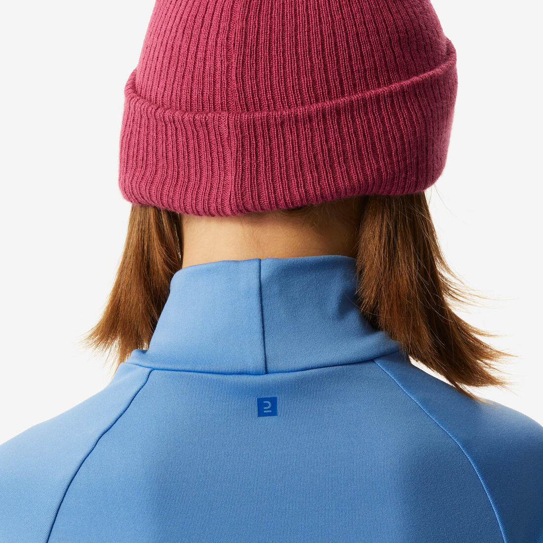 Primera capa superior nieve niños celeste - BL500 cuello alto - Image 16