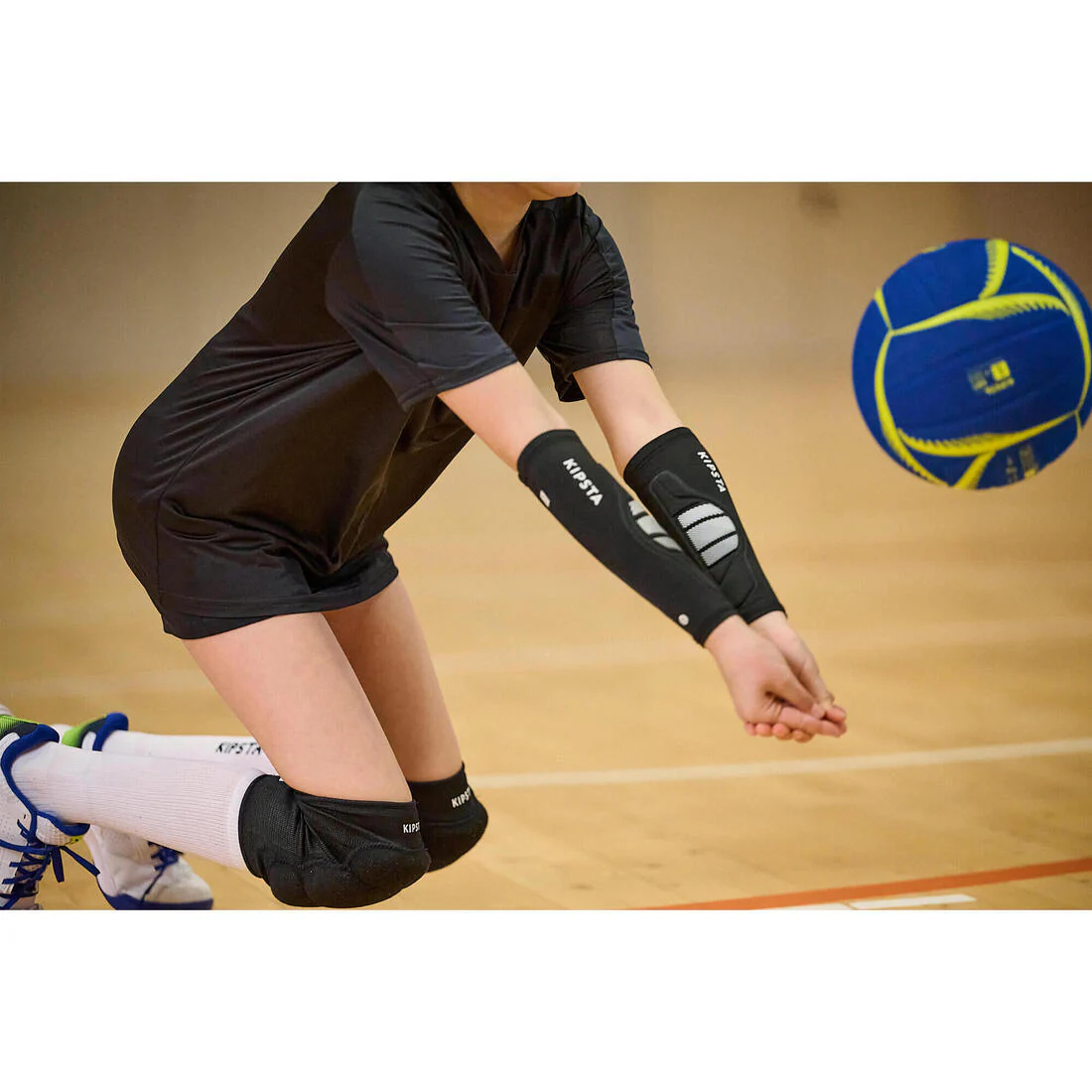 PROTECTOR DE VOLEIBOL PARA ANTEBRAZO VAP100 NEGRO - Image 4