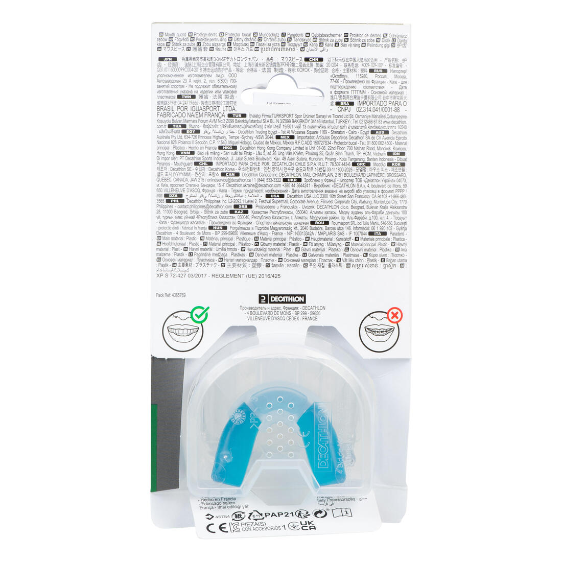 PROTECTOR DENTAL FH100 TURQUESA - Image 10