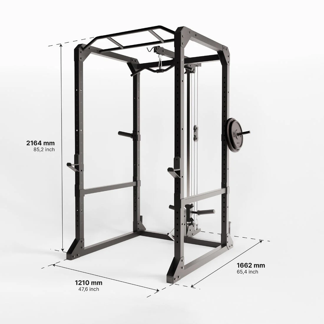 RACK MUSCULACIÓN POWER RACK 900 - Image 3
