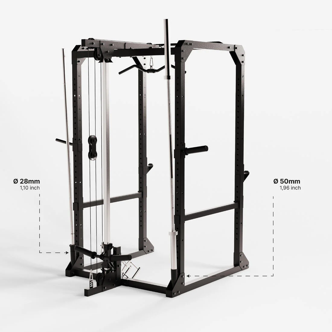RACK MUSCULACIÓN POWER RACK 900 - Image 6