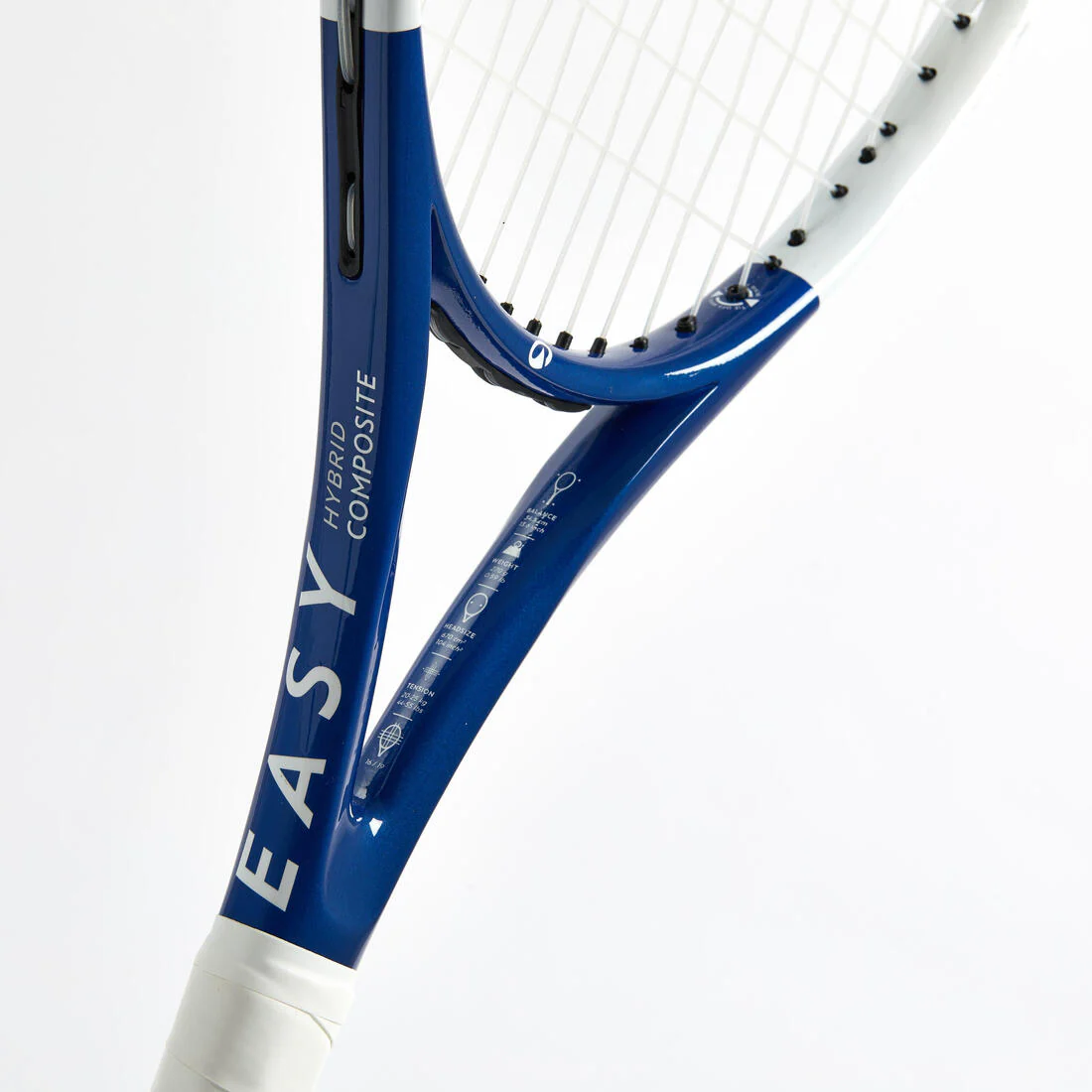 RAQUETA DE TENIS  KUIKMA 270G EASY AZUL BLANCO - Image 4