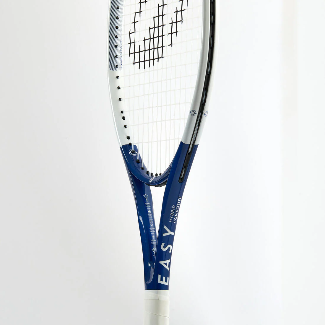 RAQUETA DE TENIS  KUIKMA 270G EASY AZUL BLANCO - Image 6