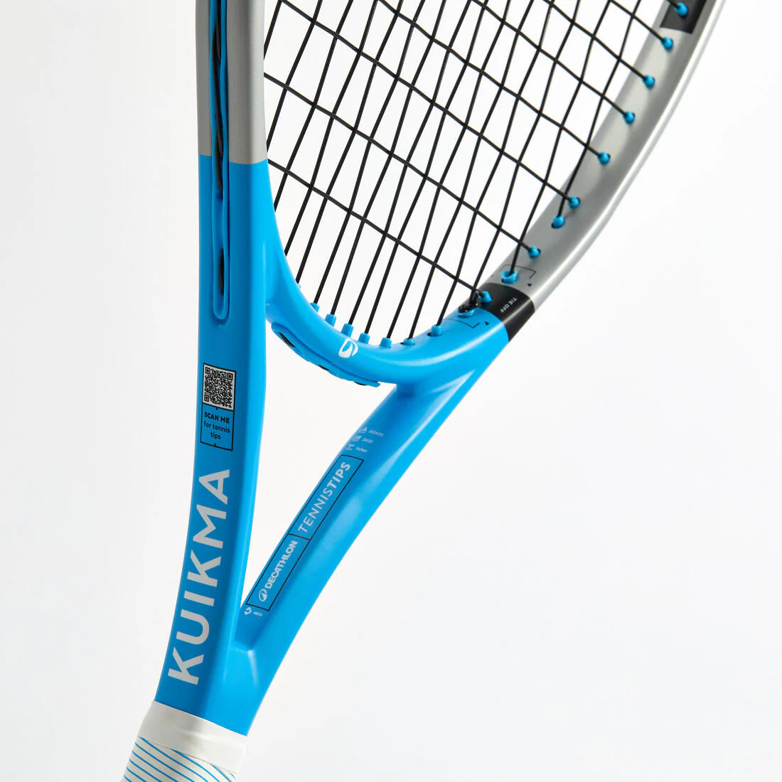 RAQUETA DE TENIS KUIKMA NIÑO EASY COMP 25'' AZUL - Image 4