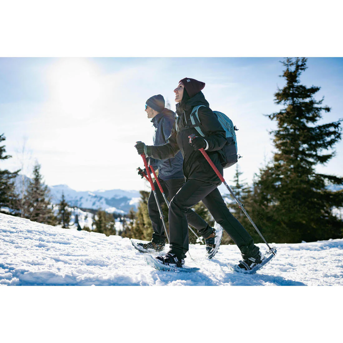 RAQUETAS DE NIEVE TAMIZ GRANDE QUECHUA EASY SH100 MOUNTAIN L - Image 14