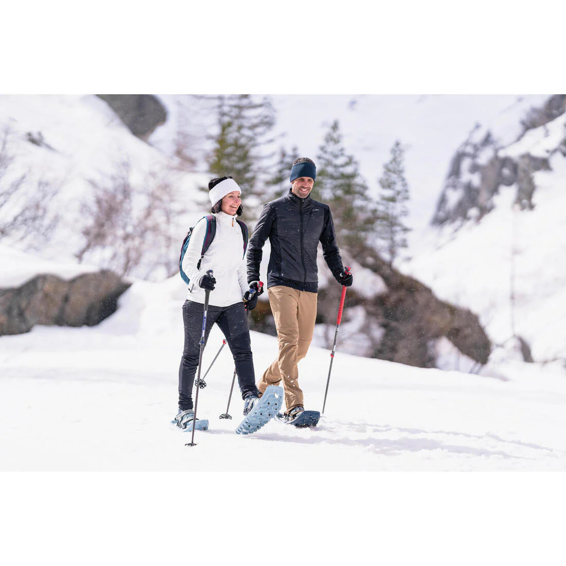 RAQUETAS DE NIEVE TAMIZ GRANDE QUECHUA EASY SH100 MOUNTAIN L - Image 18