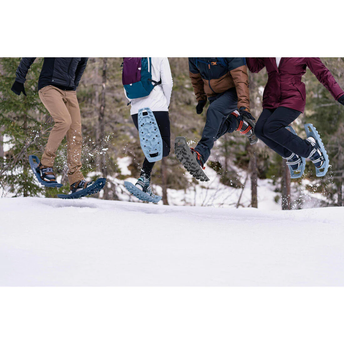 RAQUETAS DE NIEVE TAMIZ GRANDE QUECHUA EASY SH100 MOUNTAIN L - Image 26
