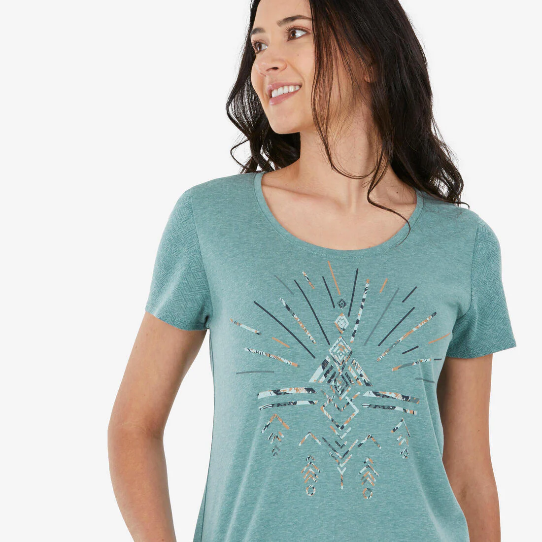 REMERA DE SENDERISMO MUJER NH500 - Image 13