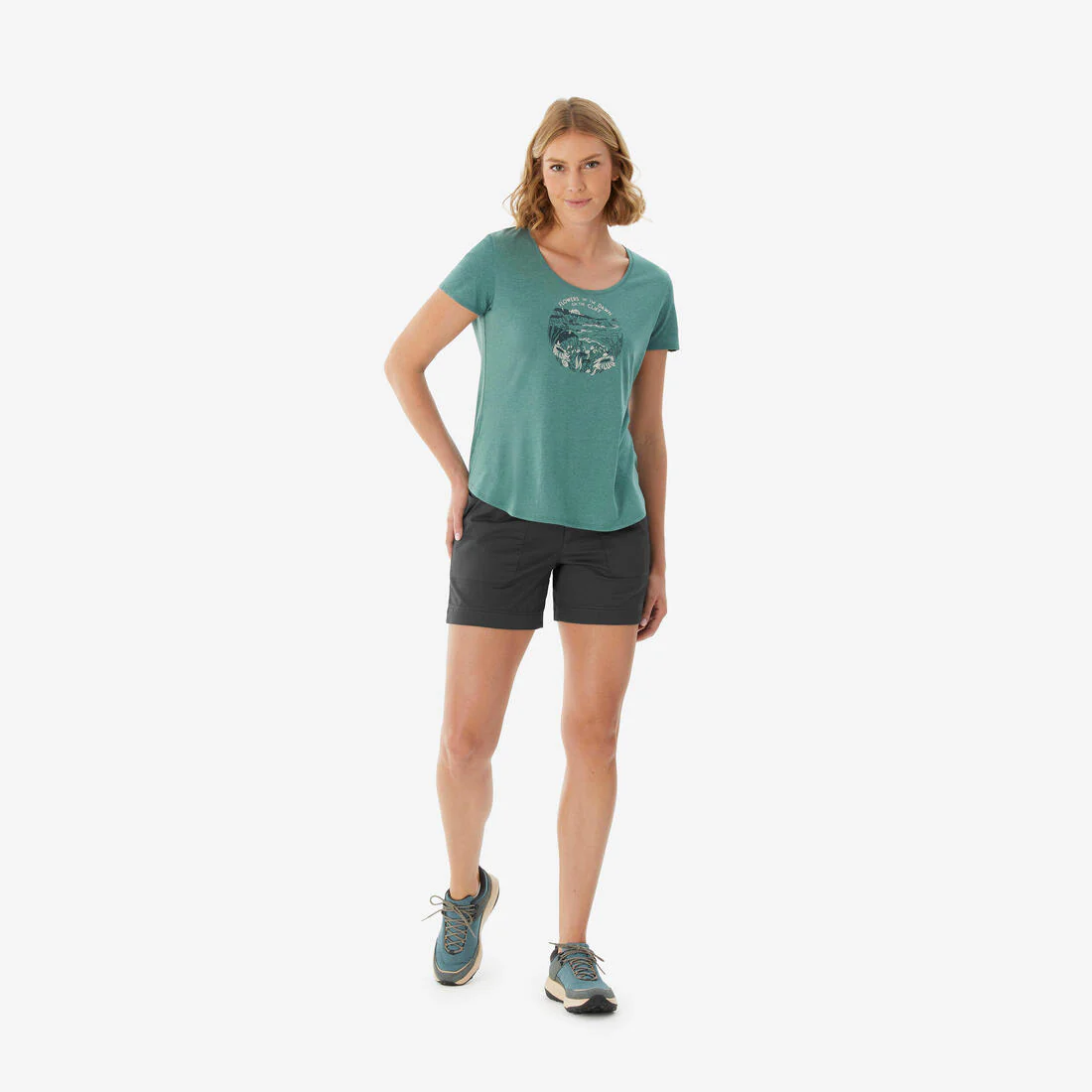 REMERA DE SENDERISMO MUJER NH500 - Image 7