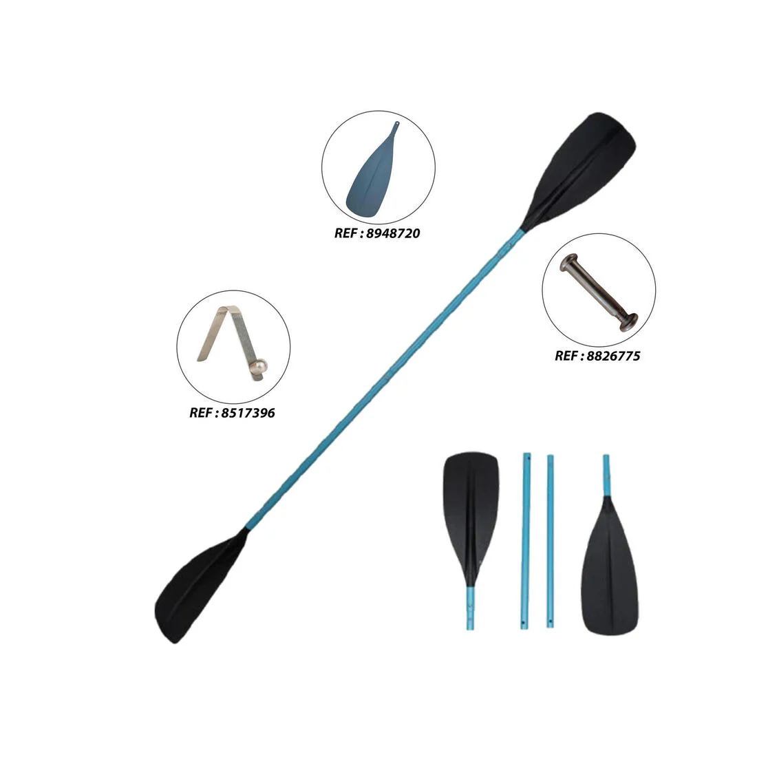 REMO KAYAK 100 4P 215 CM - Image 5