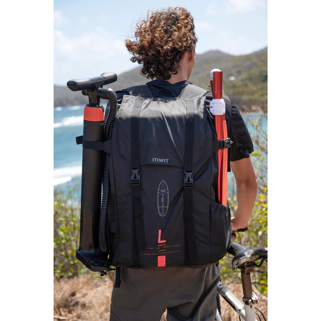 Remo Stand Up Paddle 100 Compacto 5 Partes Ajustable 160-220 cm - Image 15