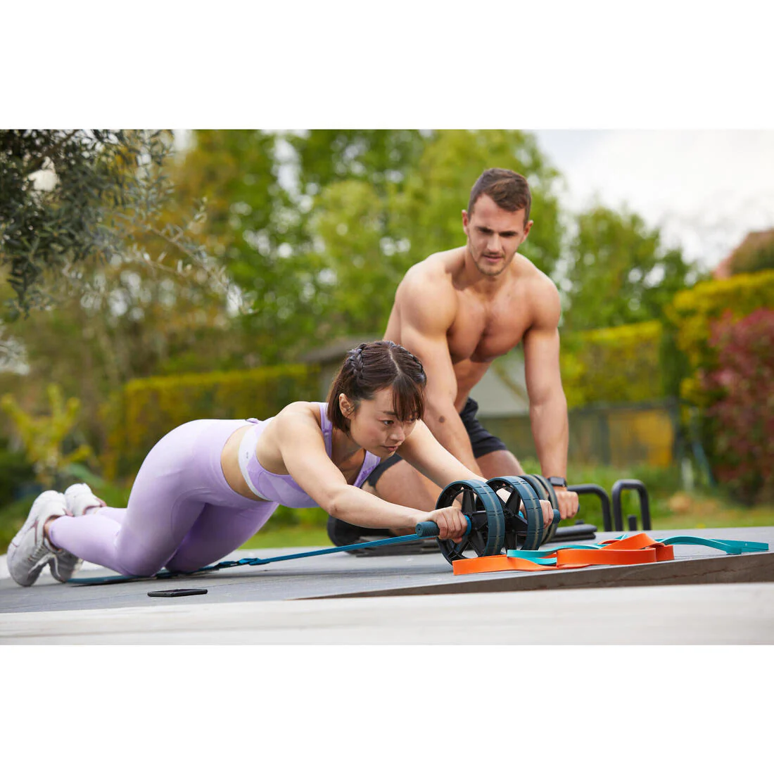 RUEDA ABDOMINAL MUSCULACIÓN AB WHEEL EVO - Image 9