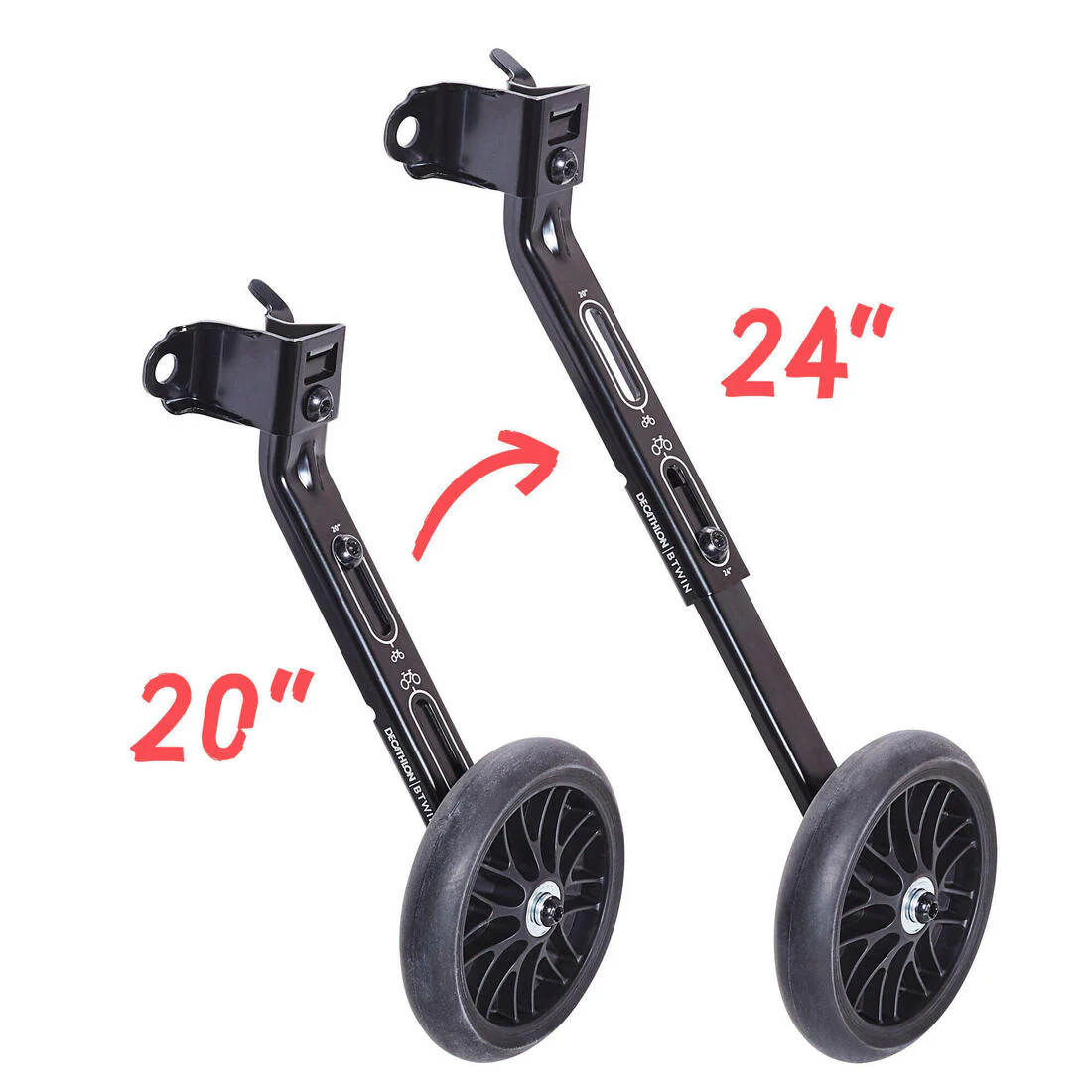 RUEDAS DE APRENDIZAJE BICICLETA INFANTIL ARO 20" Y 24" - Image 3