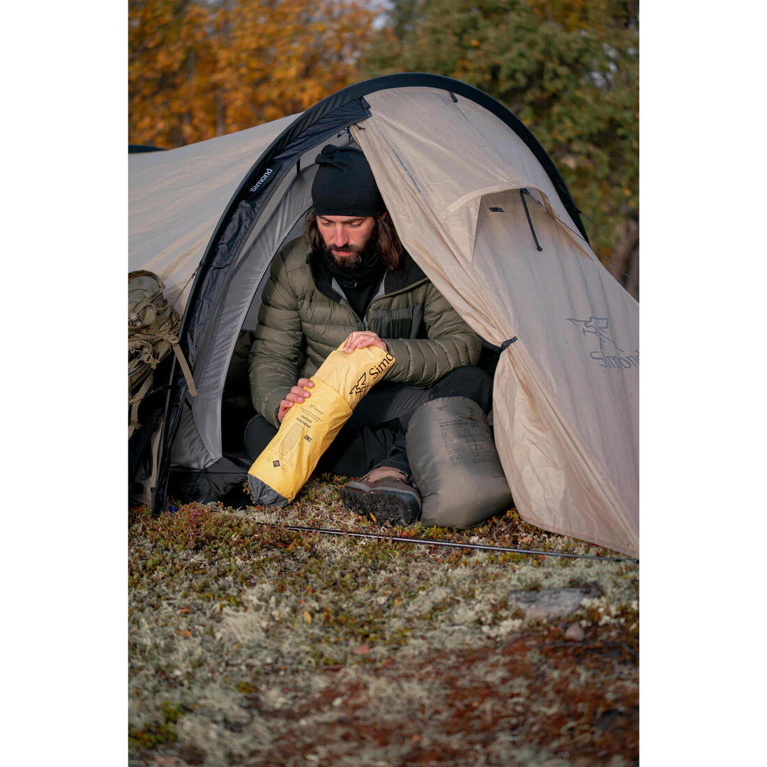 Saco de dormir de trekking 0 °C de plumón, ligero y compacto, MT900 - Image 12