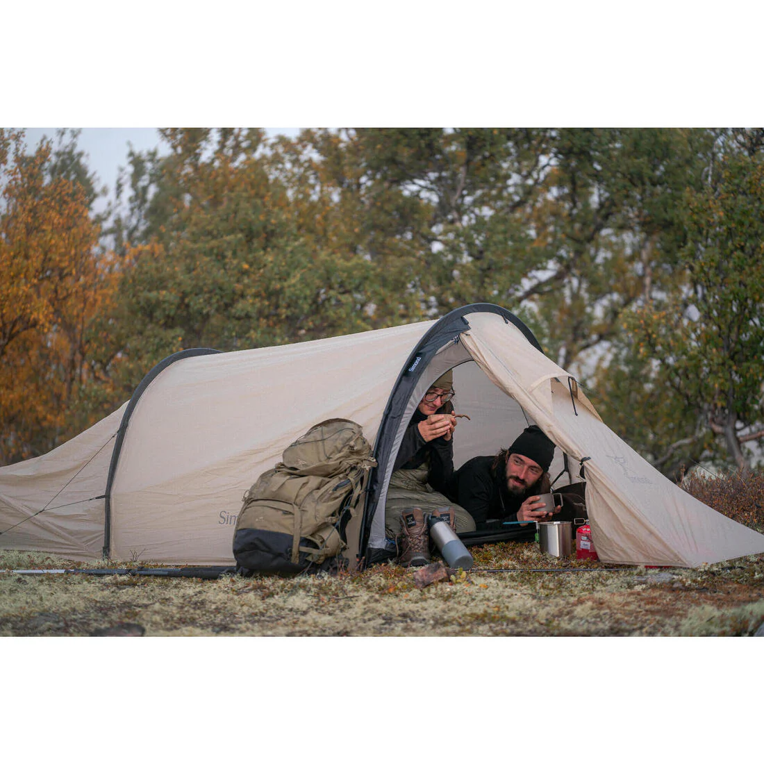 Saco de dormir de trekking 0 °C de plumón, ligero y compacto, MT900 - Image 9