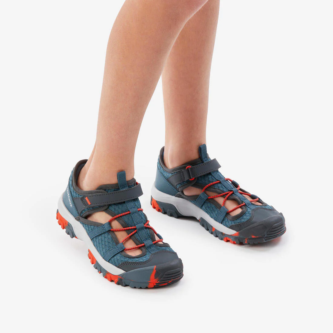 SANDALIAS DE SENDERISMO MH150 TW AZUL- NIÑOS - 28 A 39 - Image 13